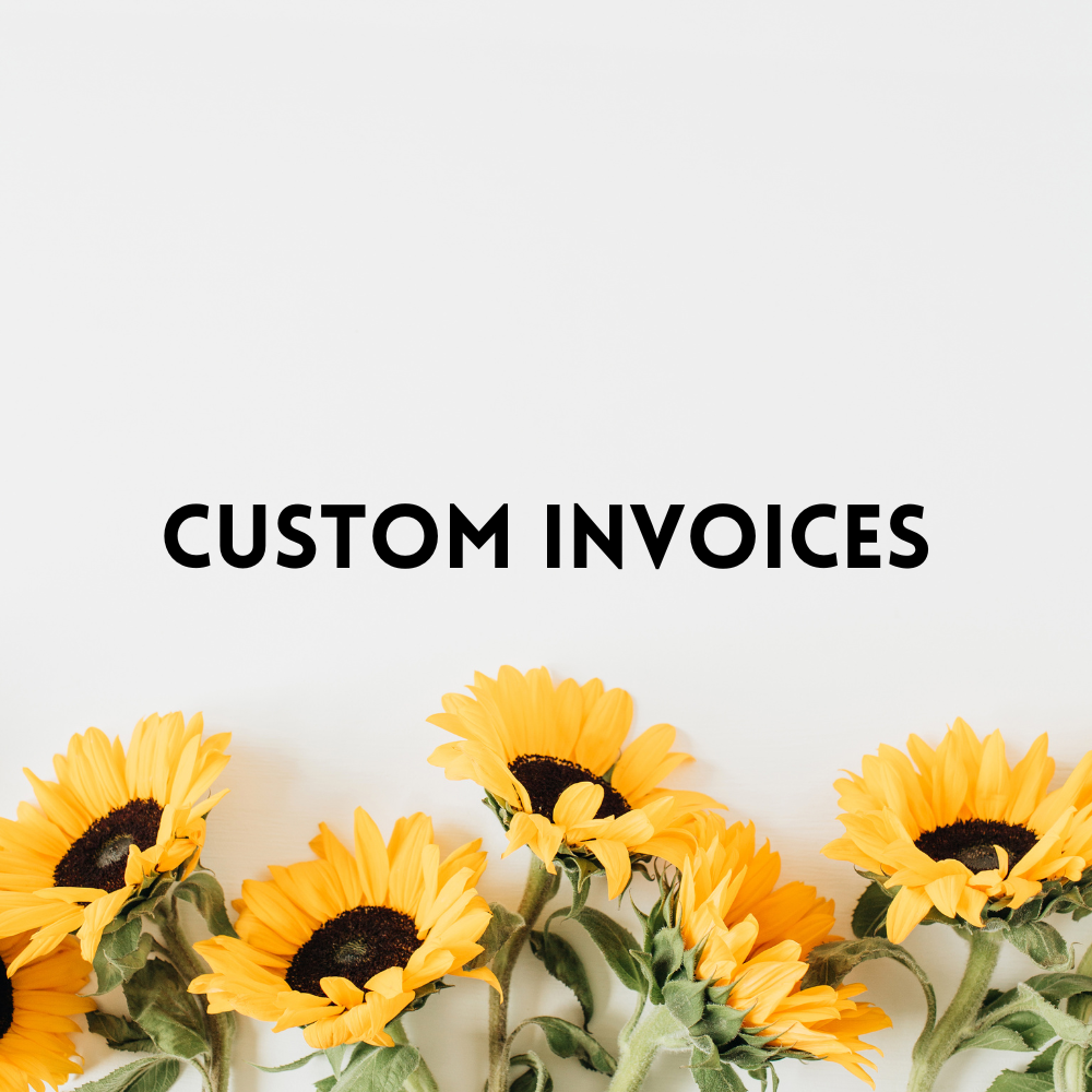 Custom Invoices